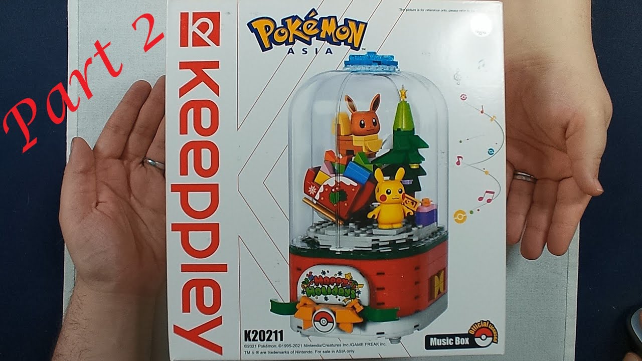 Keeppley K20211 Pokemon Asia Music Box Part 2 - YouTube