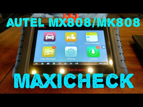 Autel Maxicheck Mx808 Automotive Diagnostic Scan Tool
