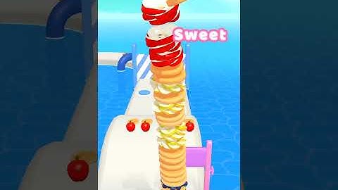 Pancake Run 🍔🥞🍎BIG UPDATE All Level iOS,Android walkthrough Tutorial PR68L