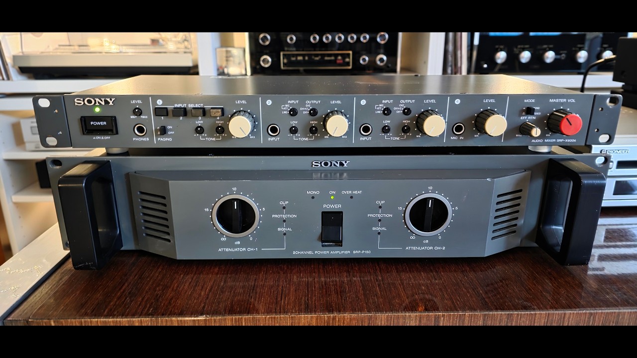 SONY オーディオミキサー SRP-X6004 AUDIO MIXER ソニー通電確認済み 現状品 札幌市手稲区 SRP-X6004 SONY - 中古オーディオ 高価買取・販売 ハイファイ堂