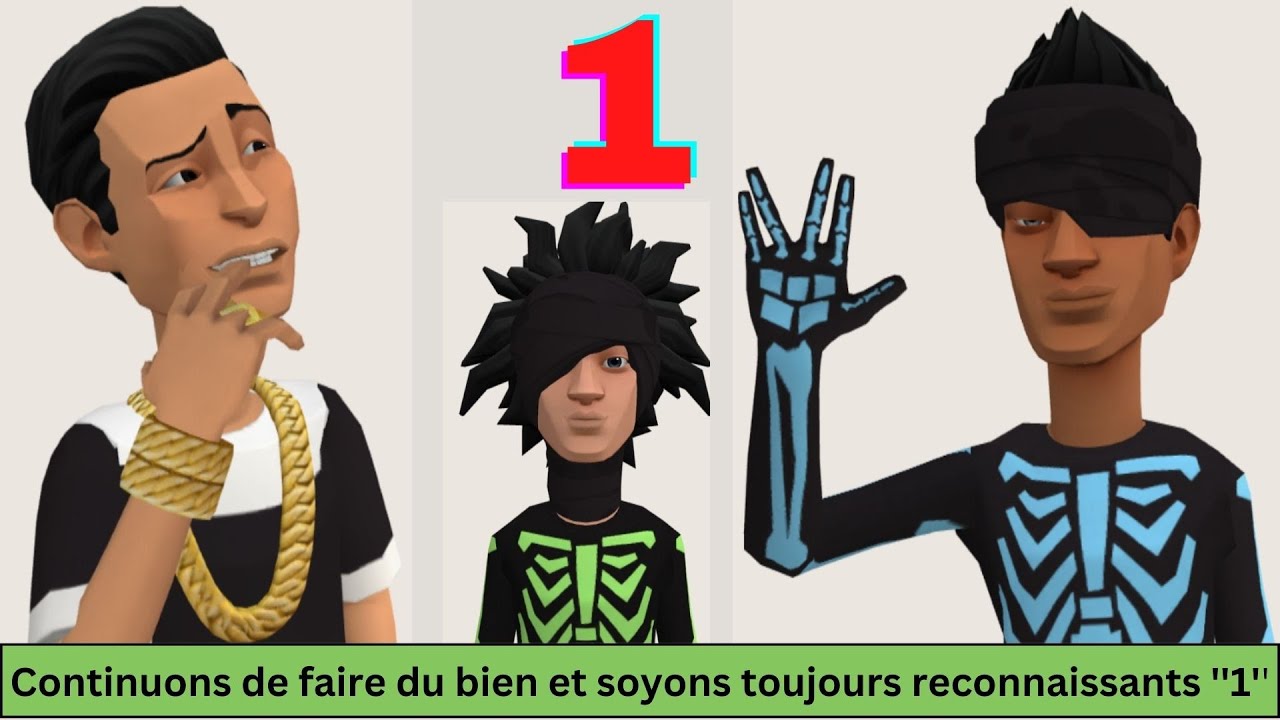 CONTINUONS DE FAIRE DU BIEN ET SOYONS TOUJOURS RECONNAISSANTS ''1ère