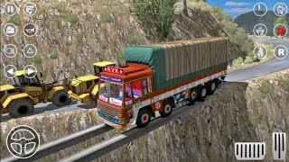 Indian Cargo Truck Driver Simulator 2021- Off Road Truck Driver - Android GamePlay | Atlas Game screenshot 5