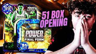 I OPENED A NEW POWER FINAL FORM 51 BOX IN NBA 2K26 MYTEAM!
