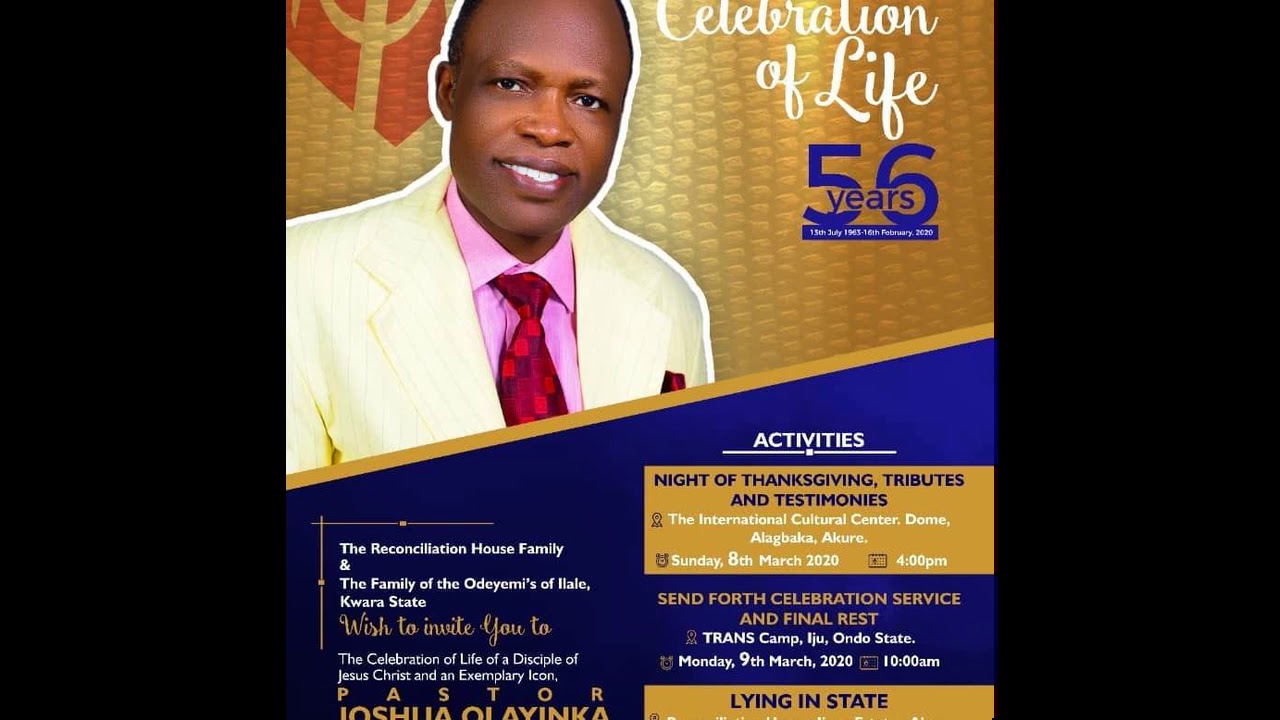 THE DEATH OF THE RIGHTEOUS BY GBILE AKANNI