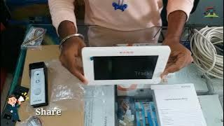 CP PLUS VIDEO DOOR PHONE UNBOXING  Model :- CP-PVK-MTH-1