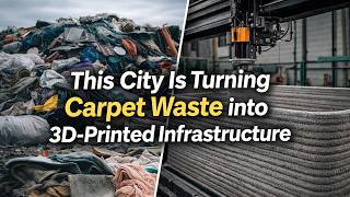 This City Is Turning Carpet Waste into 3D-Printed Infrastructure