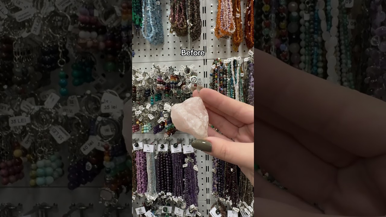 Pink Quartz - Before / After