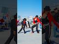 Mini MJ You Rock My World in PUBLIC- Montana Tucker and Juliano Krue #michaeljackson #dance #shorts