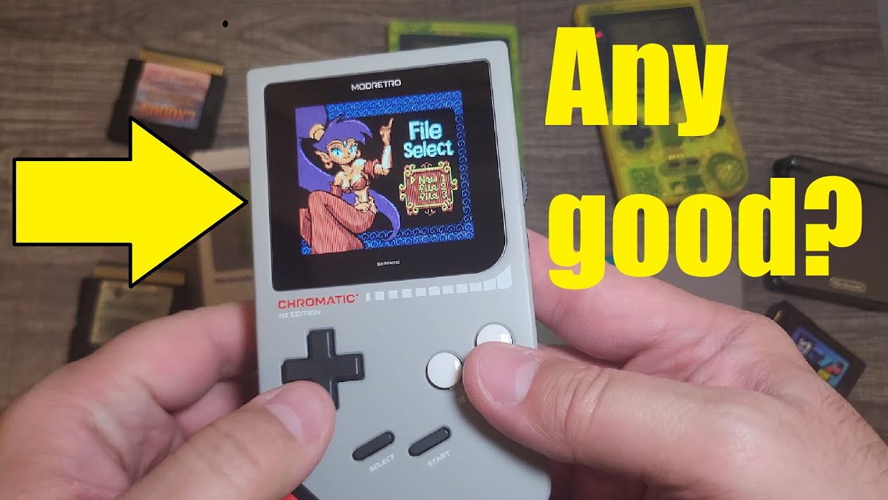 Unboxing the Modretro Chromatic! - YouTube