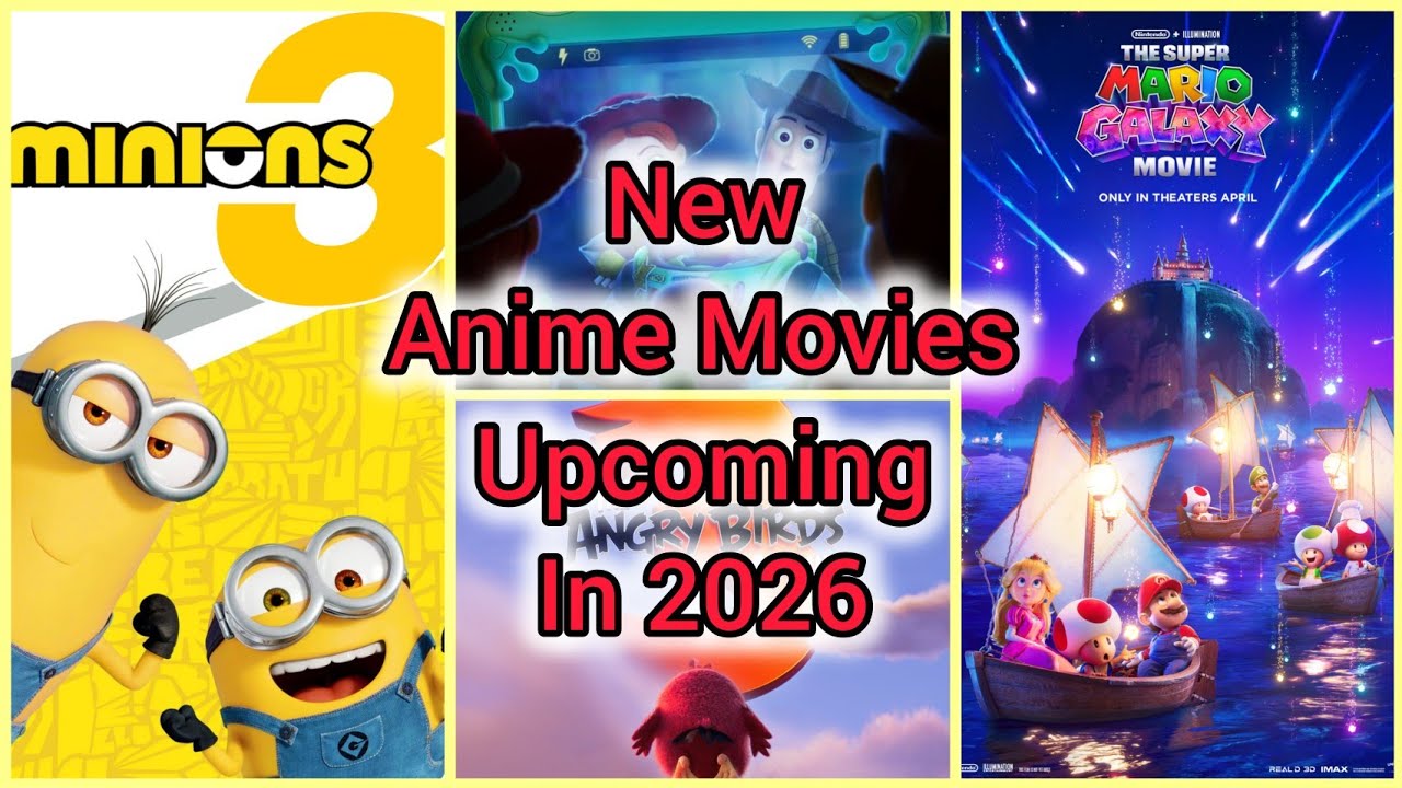 Upcoming New Anime Movies 2026 | Release Dates