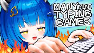 【Many Mini Typing Games】🔥 the person behind all hate comments in the world! 【Poko Rakun】