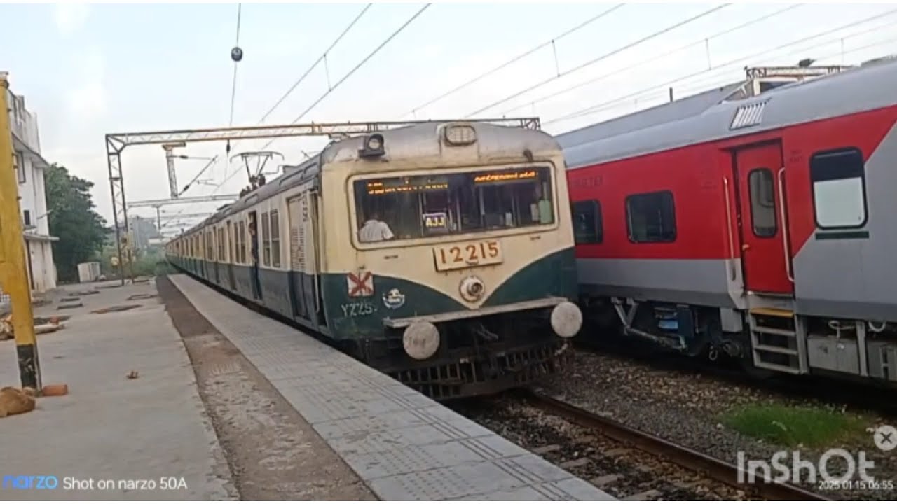 Chennai to Ambattur on 43403 Chennai - Arakonnam local