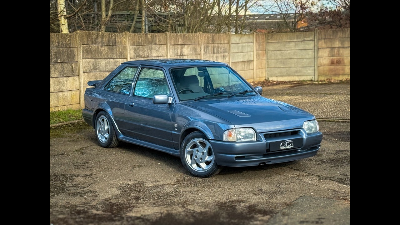 Ford Escort RS Turbo — Full Protection After Restoration | Ceramic Coating, Lanoguard & More