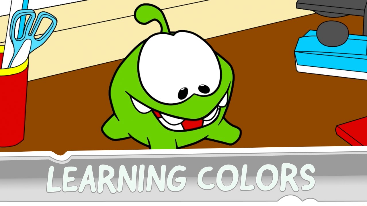 Learning colors with Om Nom - Time Machine
