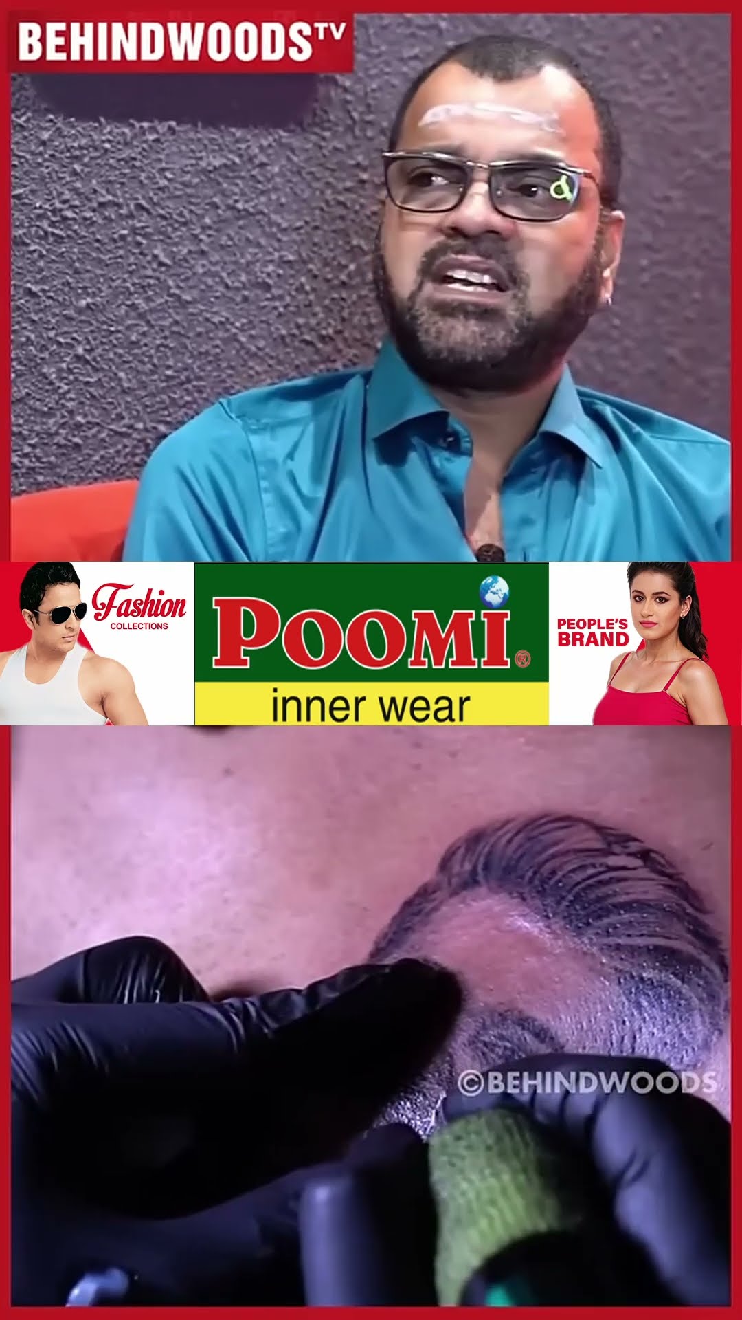 'Vijay இனி என்னோட நெஞ்சுல குடி இருப்பாரு..' ? Thalapathy முகத்தை Tattoo போட்ட Dhadi Balaji ?