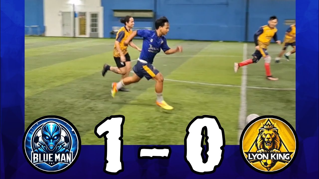 Game 7: BLUE MAN 1 - 0 LYON KING 2️⃣ (Brotherhood Mini Soccer 21 NOVEMBER 2025)