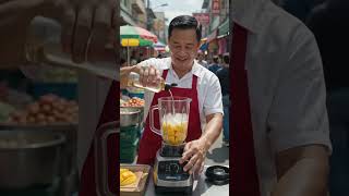 Mangoes juice 😋 #food #shortvideo #fyp