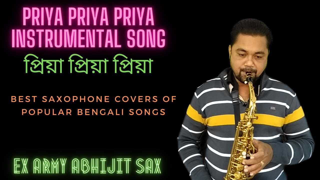 Priya Priya Priya Song Amit Kumar Best Saxophone Covers Of Popular