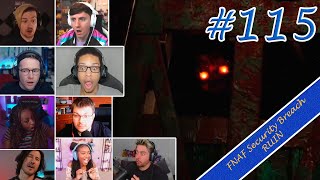 Gamers React to Bad Ending in FNAF: Security Breach RUIN [#115]