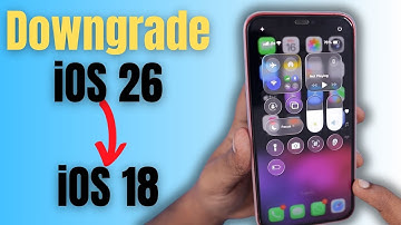 How To Downgrade iOS 26 to iOS 18 on iPhone? (Tamil)