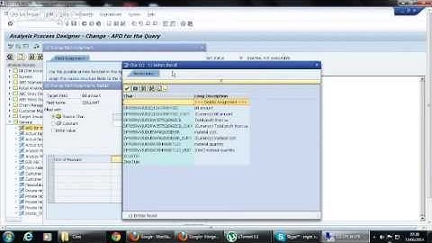 SAP BI - Analysis Process Designer Class