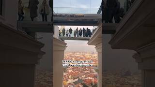 TERRAZA con vistas y puente de cristal | Hotel Riu Plaza España Madrid