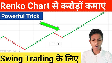Swing Trading का Secret Trick From Renko Chart. How to Profit Swing Trading।। Renko Chart।।