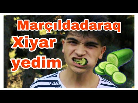 Marçıldadaraq Xiyar Yedim ( Dava Düşdü ) | Baku Prank