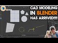 CAD for Blender HAS ARRIVED w/the Construction Lines Add-On! (Line Tool, Primitives, and More!)