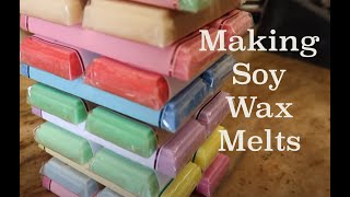 Making Many Different Soy Wax Melts  Frosting issues!