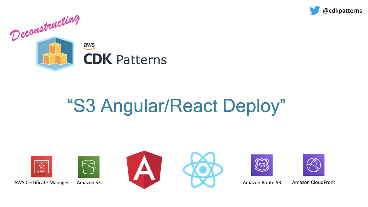Cdk Patterns At Let S Walk Through All Serverless Patterns For Aws Dev Community Cdk Patterns At Let S Walk Through All Serverless Patterns For Aws Dev Community