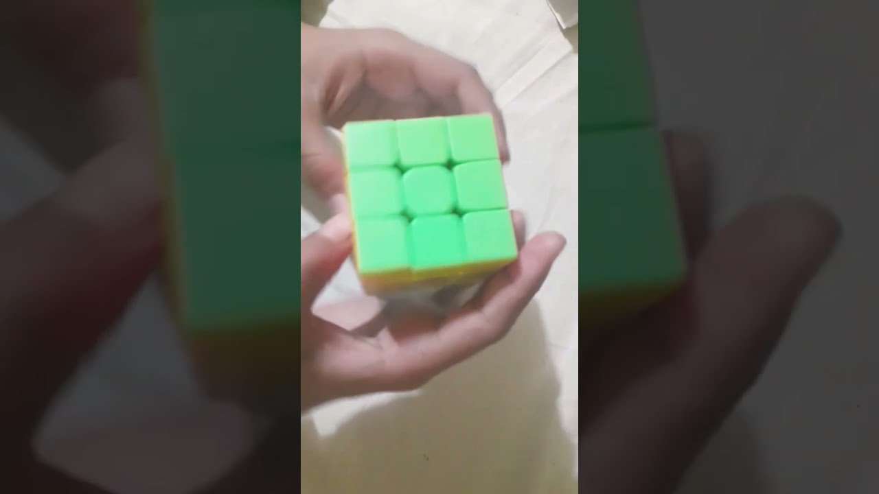 RS Negi Stickerless Speed Cube 3x3x3 ( ₹ 139 ), Unboxing, Review &  Solving