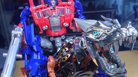 Transformers Age Of Extinction Leader Grimlock Movie Figure Review