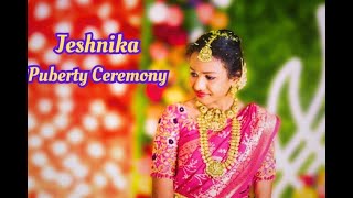 Jeshnika Puberty Ceremony #halfsareefunction #trending #kuthusong #india #traditional #chakkanamma