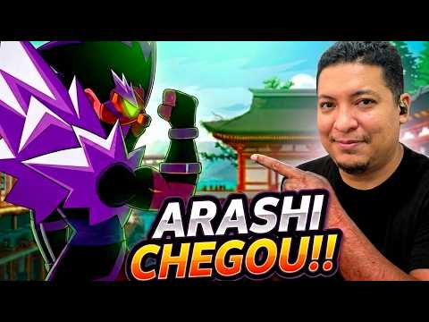 ARASHI CHEGOU! React e Análise do Novo Personagem de Pocket Bravery