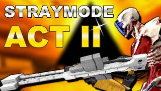 The PLAYABLE STRAY MOD got updated for ACT 2 and it's incredible now (ULTRAKILL)