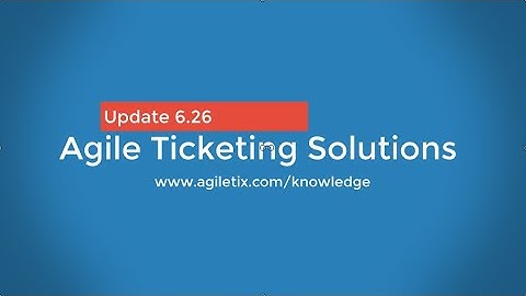 Agile Software Update 6.26