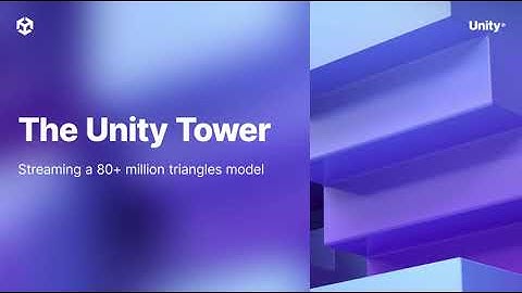 Unity Tower - 3D Data Streaming