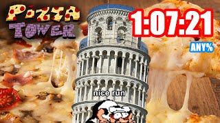 Pizza Tower Any% Speedrun - 1:07:21