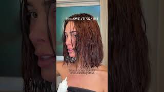 From black box dye to chocolate brown at home Using Colorfix for this!!.: #shorts #short #michaela