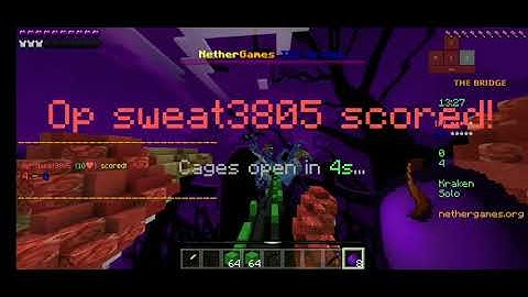 1v1 hacker in Nethergames the bridge