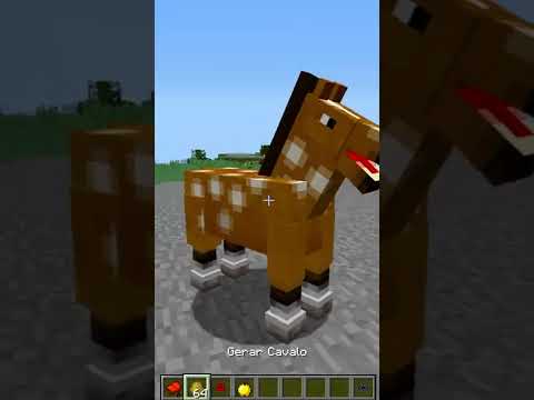 como ter um cavalo no minecraft