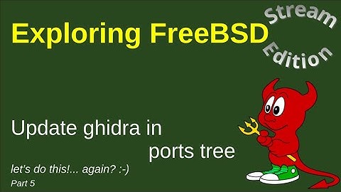 FreeBSD - working on ports - update ghidra to version 11.4.2