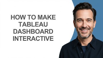 How to Make Tableau Dashboard Interactive - KevinHowTo