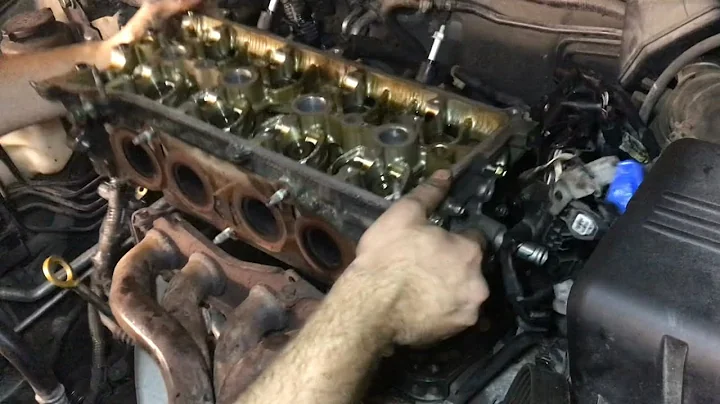 REMOVING “head gasket” and “timing chain” from toyota camry