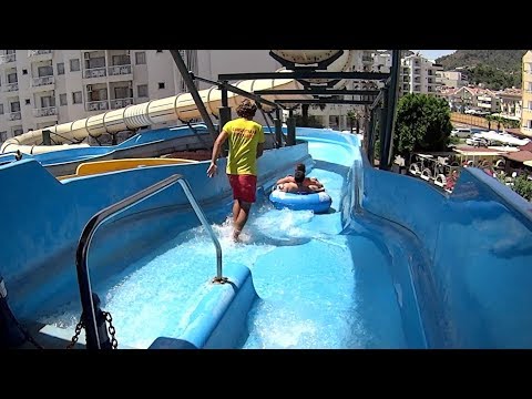 Crazy River Water Slide at Marmaris Atlantis Waterpark