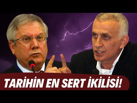 Aziz Yıldırım 🆚 İbrahim Hacıosmanoğlu | Türk futbol tarihinin en sert ikilisi! Zehir zemberek sözler