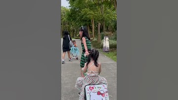 Thumbnail of Walking back home with my sister 😂 #shorts