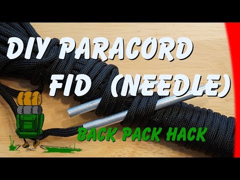 DIY Paracord Fid, Paracord Needle