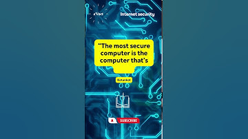 The most secure computer is... Internet Quote. #shorts #shortvideo #short